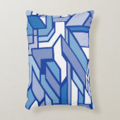 幾何学的なパターン2 アクセントクッション (正面(垂直))