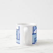 幾何学的なパターン2 エスプレッソカップ (裏面)