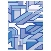 幾何学的なパターン2 クリップボード (裏面)