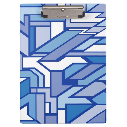 幾何学的なパターン2 クリップボード (正面)