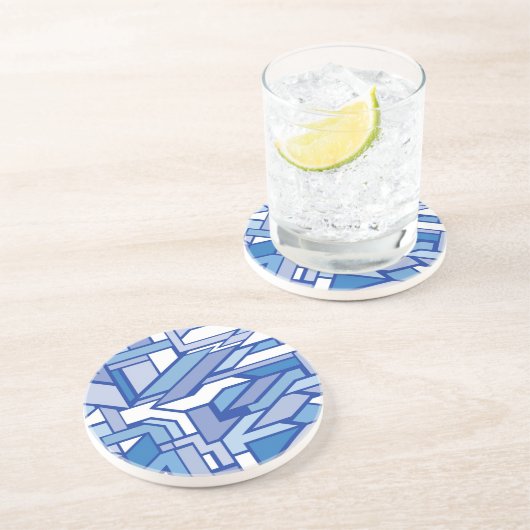 幾何学的なパターン2 コースター (側面)