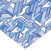 幾何学的なパターン2 ショートテーブルランナー (コーナー)