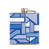 幾何学的なパターン2 フラスク (裏面)