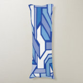 幾何学的なパターン2 ボディピロー (正面縦)