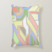 幾何学的なパターン3 アクセントクッション (正面(垂直))
