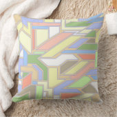 幾何学的なパターン3 クッション (ブランケット)