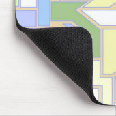 幾何学的なパターン3 マウスパッド (コーナー)