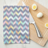 幾何学的なパターン キッチンタオル (四つ折り)