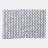 幾何学的なパターン キッチンタオル (横)