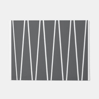 幾何学的なパターン ドアマット