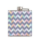 幾何学的なパターン フラスク (裏面)