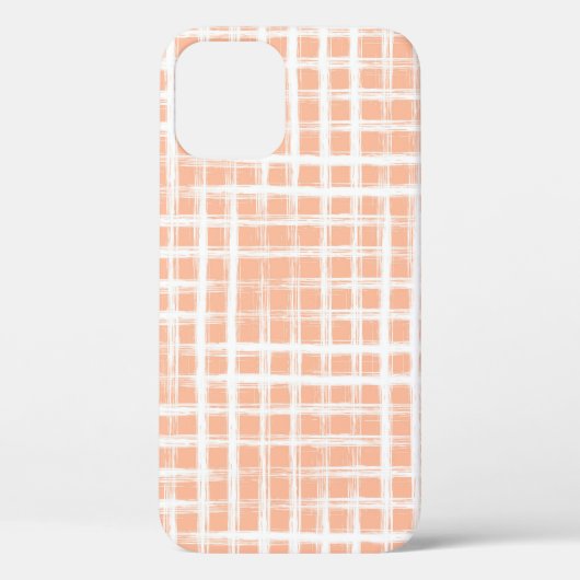 幾何学的なピンク色の線：シームレスラスタ Case-Mate iPhoneケース (裏面)