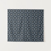 幾何学的なプリント タペストリー (正面(横))