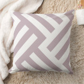 幾何学的なメイクウストライプのィッカーパターン クッション (ブランケット)