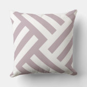 幾何学的なメイクウストライプのィッカーパターン クッション (裏面)