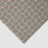 幾何学的なラインパターン 薄葉紙 (詳細)