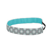 幾何学的なレトロのイカットの種族パターン アスレチックヘッドバンド (右)