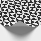 幾何学的な三角形のラッピング紙 ラッピングペーパー (角)