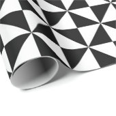 幾何学的な三角形のラッピング紙 ラッピングペーパー (ロールコーナー)
