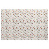 幾何学的な三角形の手描きのパターン ファブリック (ヤード)