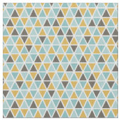 幾何学的な三角形パターン ファブリック (クローズアップ)