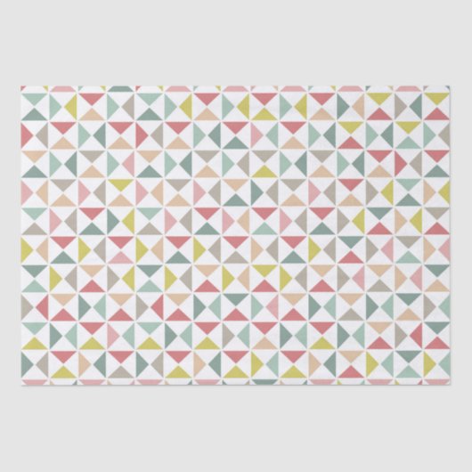 幾何学的な三角形 薄葉紙 (正面)