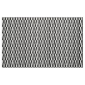 幾何学的な世紀半ば白黒 ファブリック (ファットクウォーター)