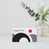 幾何学的な丘02 名刺 (スタンド正面)