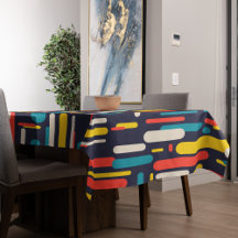 幾何学的な丸い長方形パターン