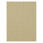 幾何学的な円パターン テーブルクロス (正面)