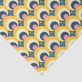 幾何学的な円パターン 薄葉紙 (詳細)