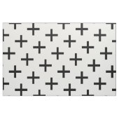 幾何学的な十字パターン生地 ファブリック (ファットクウォーター)