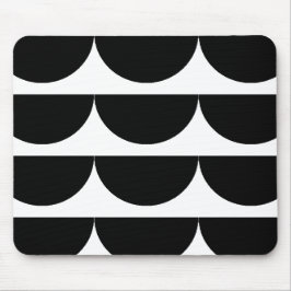 幾何学的な半円のマウスパッド マウスパッド
