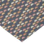 幾何学的な半円パターン テーブルクロス (アングル)