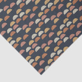 幾何学的な半円パターン 薄葉紙 (詳細)