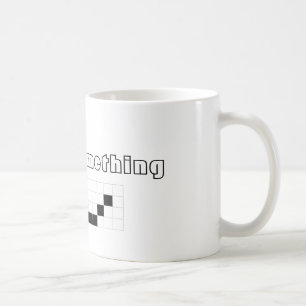 幾何学的な口のコーヒー・マグ コーヒーマグカップ