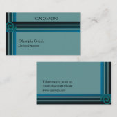 幾何学的な名刺 名刺 (正面/裏面)