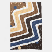 幾何学的な図形 2 キッチンタオル (縦)