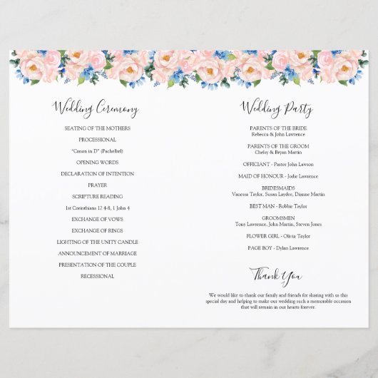 幾何学的な埃の青い赤面ピンクのサービス順 (裏面)