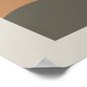 幾何学的な壁アート ポスター (角)