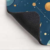 幾何学的な天体マウスパッド マウスパッド (コーナー)