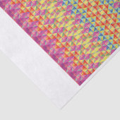 幾何学的な女の子のティッシュペーパー 薄葉紙 (詳細)