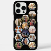 幾何学的な家族写真コラージュ Case-Mate iPhoneケース (裏面)
