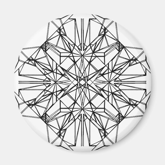 幾何学的な対称性 マグネット (正面)