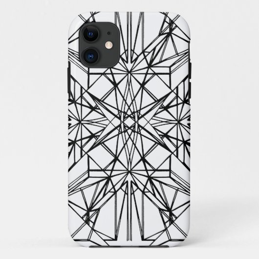 幾何学的な対称性 Case-Mate iPhoneケース (裏面)