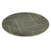 幾何学的な形の抽象的な青写真 カッティングボード (角)