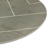 幾何学的な形の抽象的な青写真 カッティングボード (角)