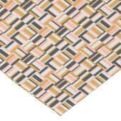 幾何学的な形パターン ショートテーブルランナー (コーナー)