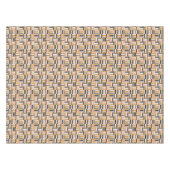 幾何学的な形パターン テーブルクロス (正面(横))