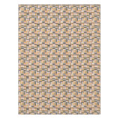 幾何学的な形パターン テーブルクロス (正面)